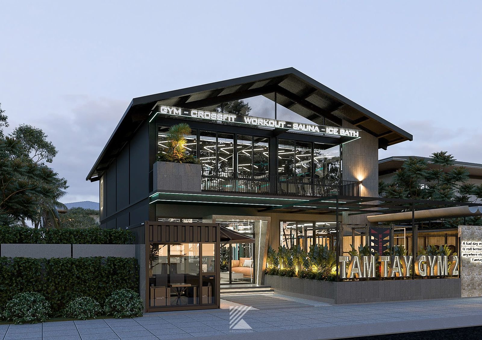 TAM TAY GYM 2 exterior render