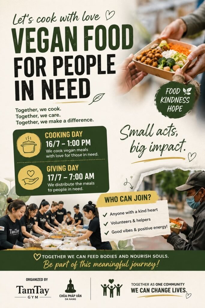 Feed the People — vegan meals for locals in need